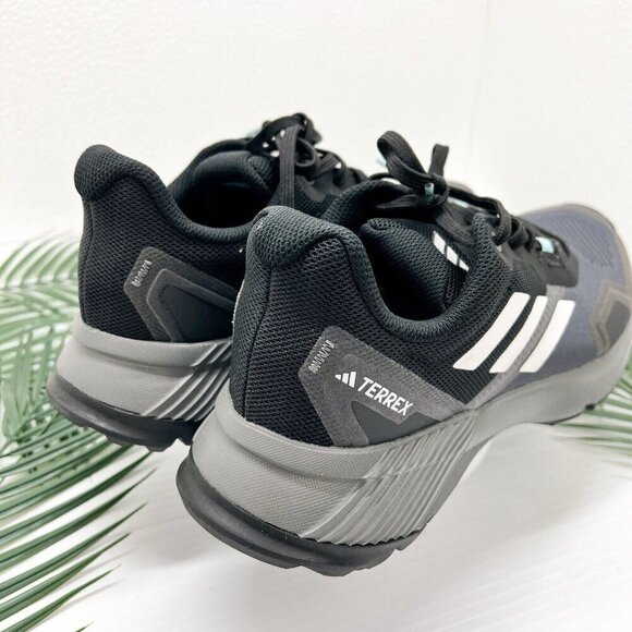 Adidas Terrex Soulstride Women's Size 9 Gray Black Trail Running Shoes NWB - Picture 5 of 12